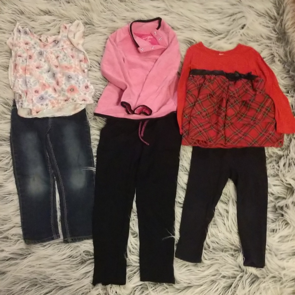 3 4T toddler girls outfits